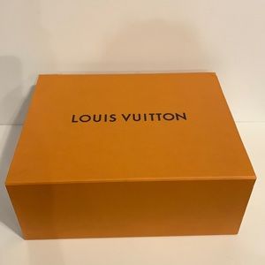Louis Vuitton Empty Magnetic Gift Box Storage Holiday Gift Wrap